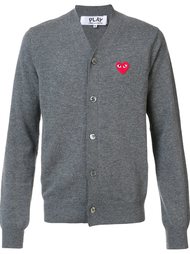embroidered heart cardigan Comme Des Garçons Play