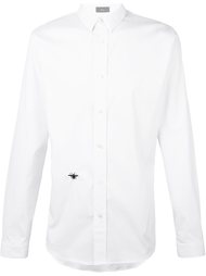 рубашка с вышивкой мухи Dior Homme