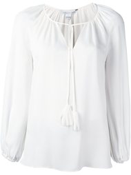 tassel detail blouse Diane Von Furstenberg