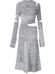 трикотажное платье с вырезными деталями Proenza Schouler