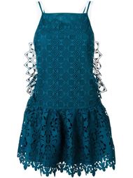 кружевное платье с заниженной талией Nº21