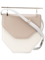 contrast closure cross body bag M2malletier