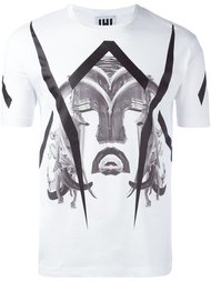 mask print T-shirt Les Hommes