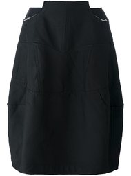 юбка с панельным дизайном Comme Des Garçons