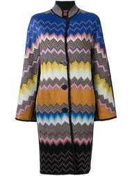 intarsia knitted coat Missoni