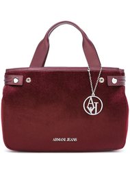 logo plaque tote Armani Jeans