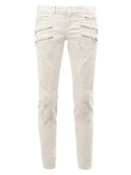 zipped pocket biker jeans Faith Connexion