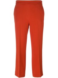 slim fit cropped trousers Odeeh