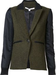 one button blazer Veronica Beard