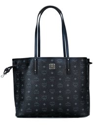 logo print shopper tote  MCM