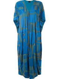 printed wide mid-length dress Fernanda Yamamoto