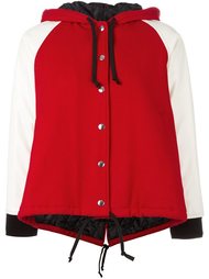 двухцветная толстовка на молнии Comme Des Garçons Girl