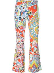 брюки с принтом Emilio Pucci