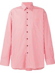 checked shirt  Raf Simons