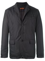 notched lapel lightweight jacket Aspesi