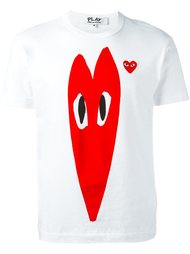футболка с принтом сердца Comme Des Garçons Play