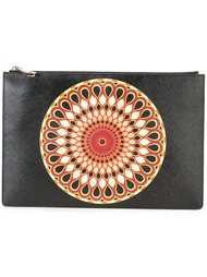 клатч с принтом Givenchy