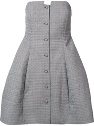 buttoned strapless dress Rosie Assoulin