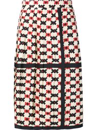 pixel check pleated skirt  Marc Jacobs