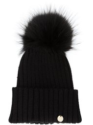 pom pom beanie Yves Salomon