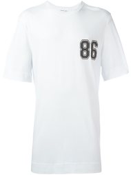 футболка с принтом '86' Helmut Lang