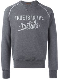 толстовка с принтом цитаты Eleventy