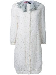 пальто с цветочным рисунком и оборками Jenny Fax