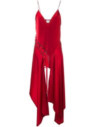 cascading satin cami top DKNY