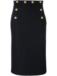 юбка с пуговицами спереди Red Valentino