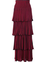 layered ribbed skirt Sonia Rykiel