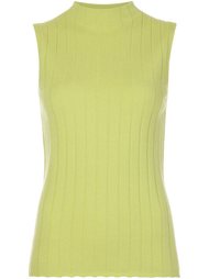 sleeveless mock neck top Lafayette 148