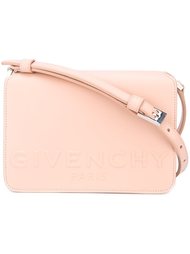 сумка через плечо с тисненным логотипом Givenchy