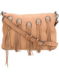eyelet fringed cross body bag Rebecca Minkoff