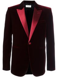 велюровый пиджак 'Iconic Le Smoking 70's' Saint Laurent