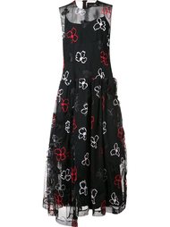 spooky embroidered flower dress Simone Rocha