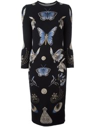узкое платье 'Obsession' Alexander McQueen