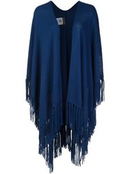 fringed cardi-coat Magaschoni