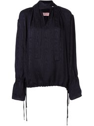 блузка с завязками на шее Lanvin