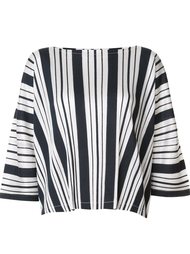 striped top Pleats Please By Issey Miyake