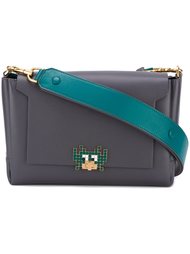 contrast strap shoulder bag Anya Hindmarch