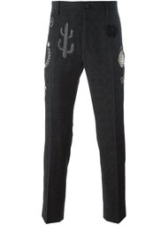 брюки в клетку 'Prince of Wales' Dolce &amp; Gabbana