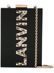 вертикальная сумка через плечо с логотипом Lanvin
