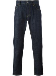 джинсы с аппликацией короны и пчелы Dolce &amp; Gabbana