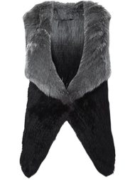 furry waistcoat Meteo By Yves Salomon