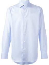 рубашка со срезанным воротником Canali