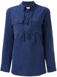 lace-up blouse Equipment