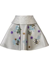 embellished mini skirt  Delpozo