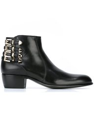 multiple buckles ankle boots Cesare Paciotti