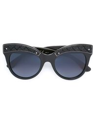 солнцезащитные очки в круглой оправе Bottega Veneta Eyewear
