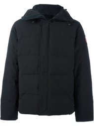 hooded zipped coat Canada Goose